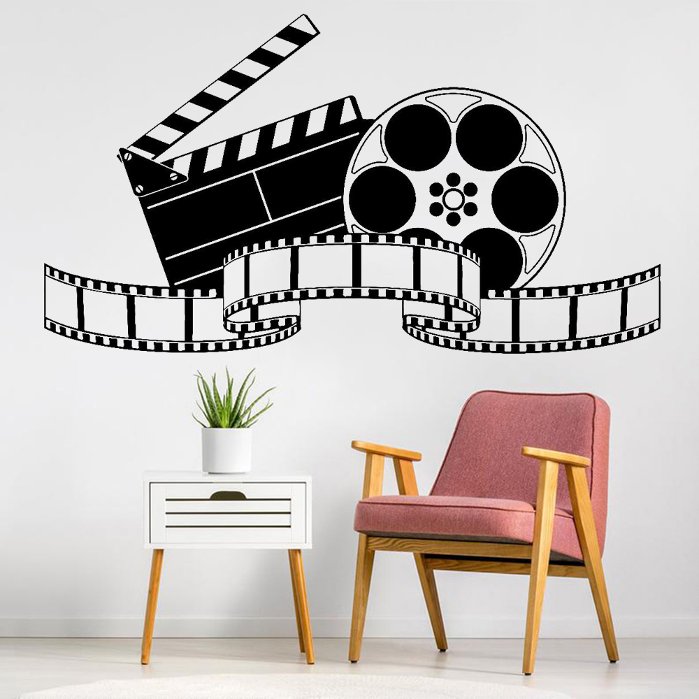 Home Cinema Room Accessories - Filme adesivo de vinil para decoração