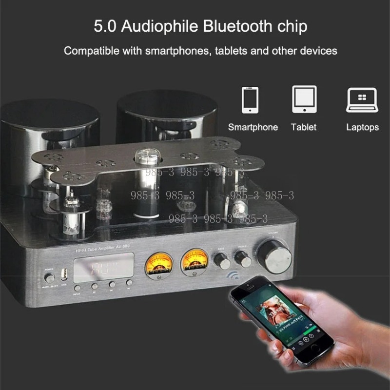 Genius Home Cinema - Amplificador de Tubo de Alta Potência,