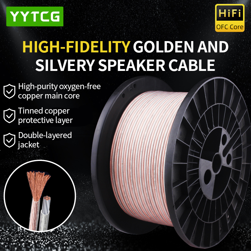 Genius Home Cinema - YYTCG DIY Cabo de áudio HIFI