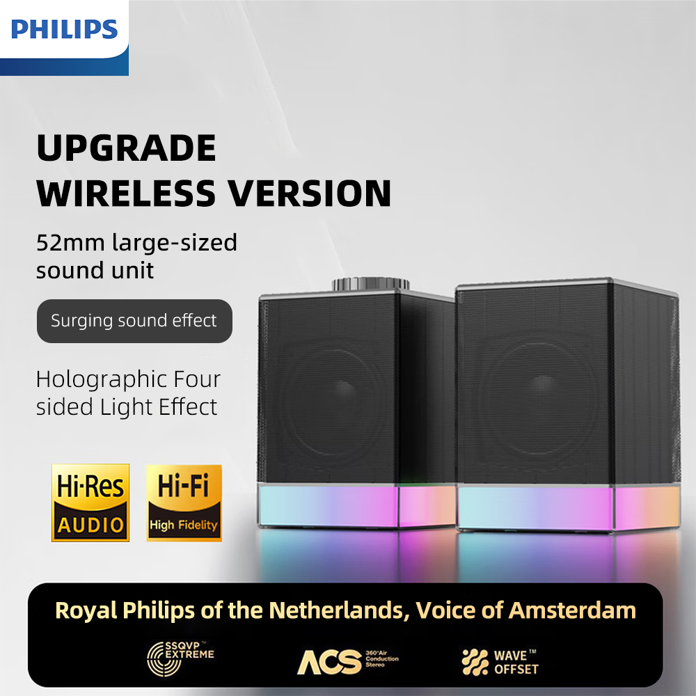Home Cinema Philips - Caixa de Som Bluetooth Philips SPA4209