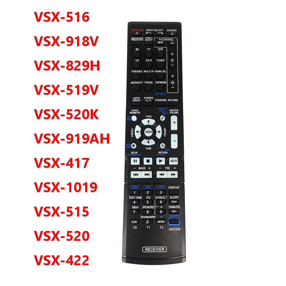 Home Cinema Pioneer - Controle remoto para receptor AV Pioneiro
