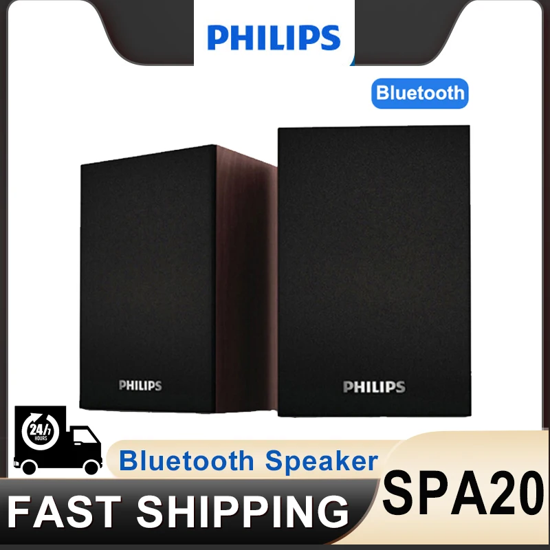Home Cinema Philips - Alto-falante Philips SPA20 Bluetooth com som