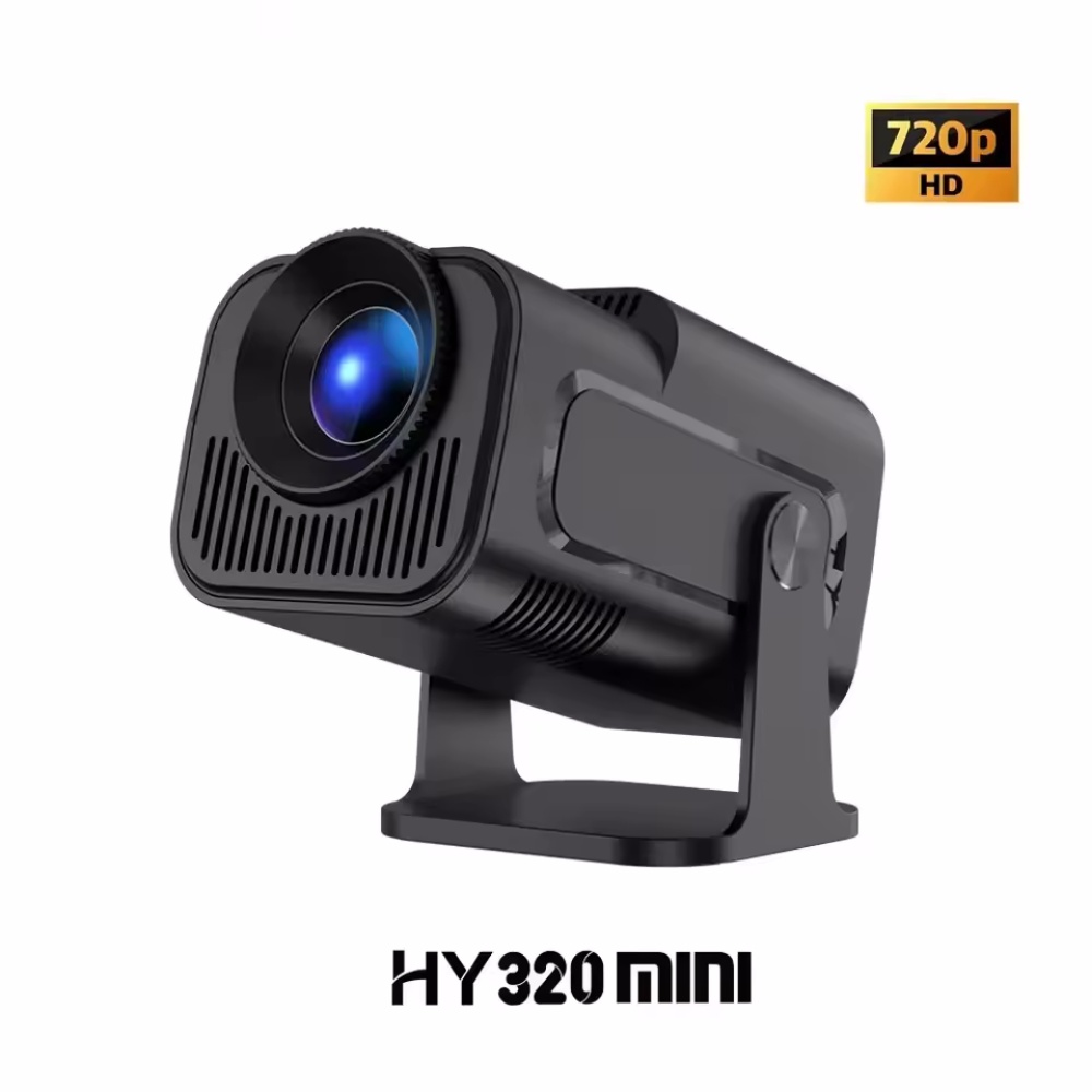 Home Cinema Gadgets - Mini projetor portátil recentemente nativo hy320