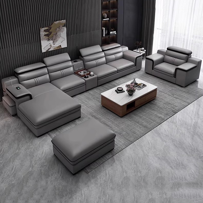 Home Cinema Room Accessories - Apartamento moderno sofás sala de estar