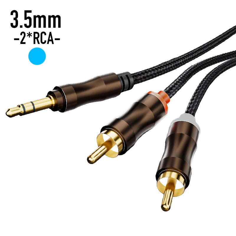Genius Home Cinema - Cabo de Áudio Auxiliar RCA para