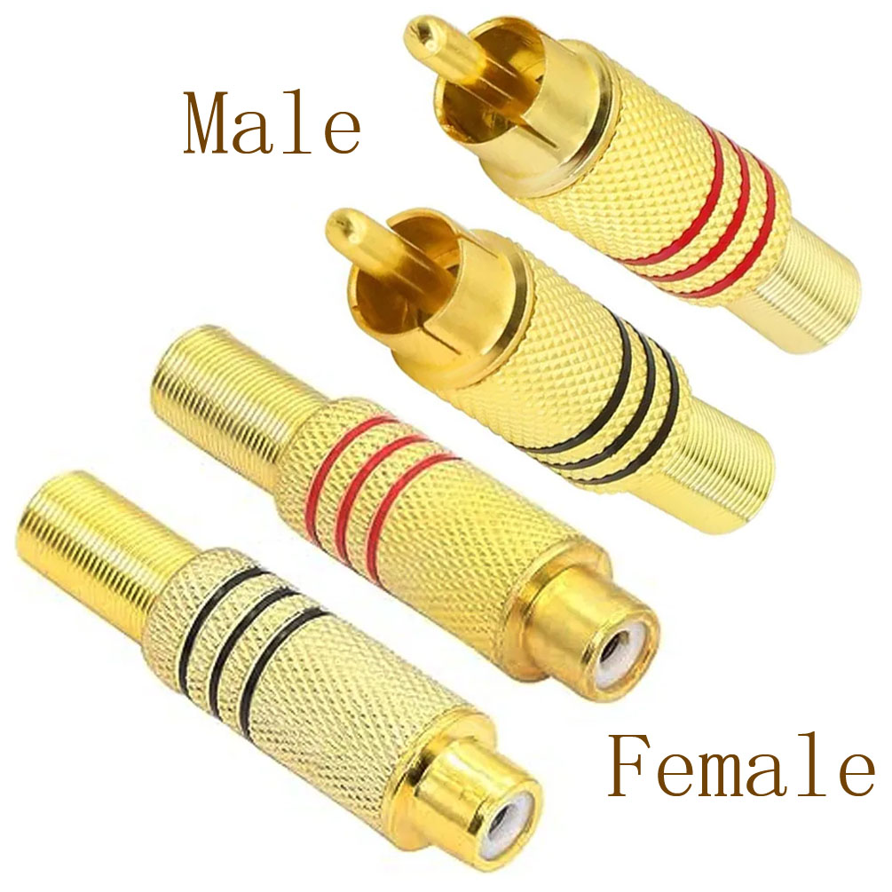 Genius Home Cinema - Conector de Áudio e Vídeo RCA