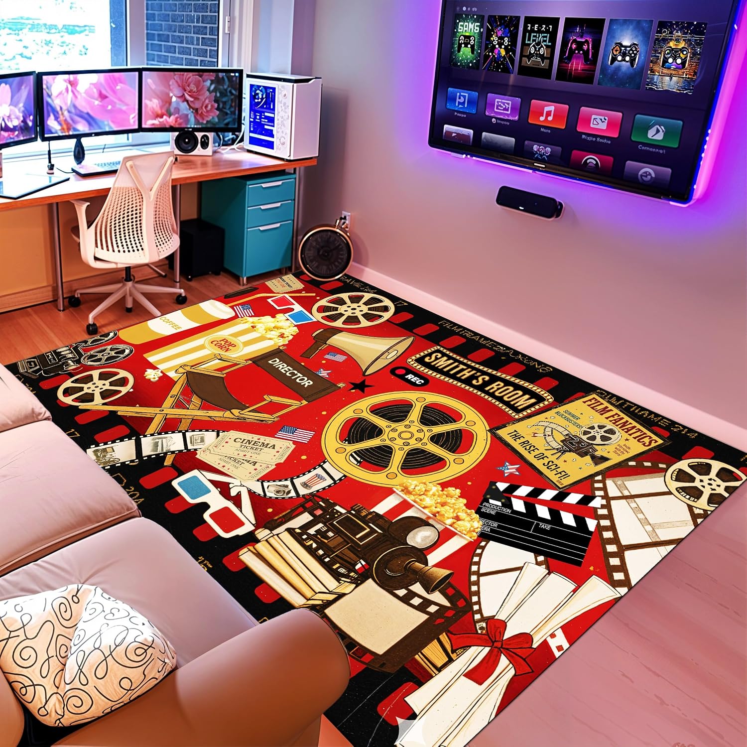 Tapete Temático de Cinema Pers - Home Cinema Night avaliação e preço
