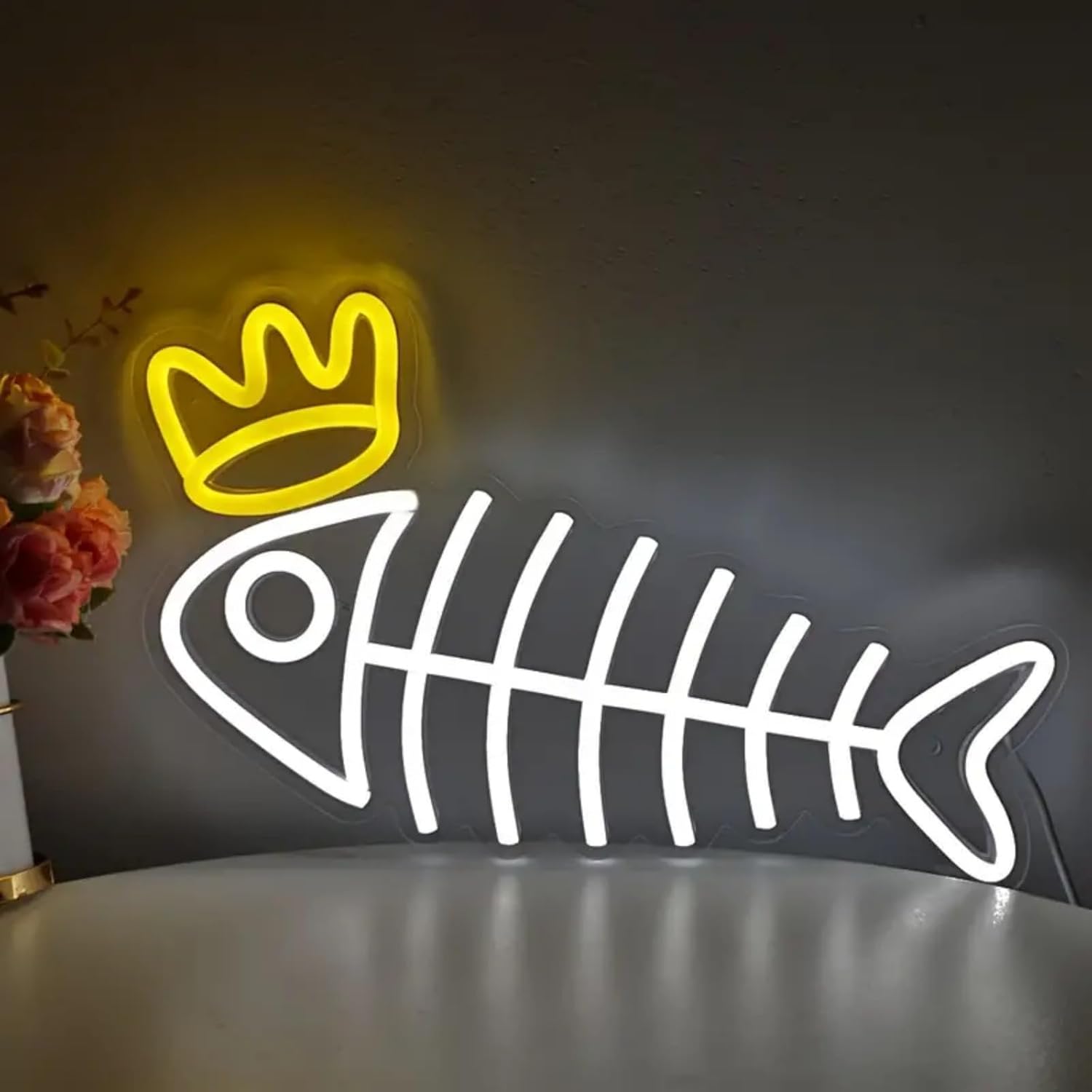 Letreiro Neon King Fish com Lu - Home Cinema King avaliação e preço