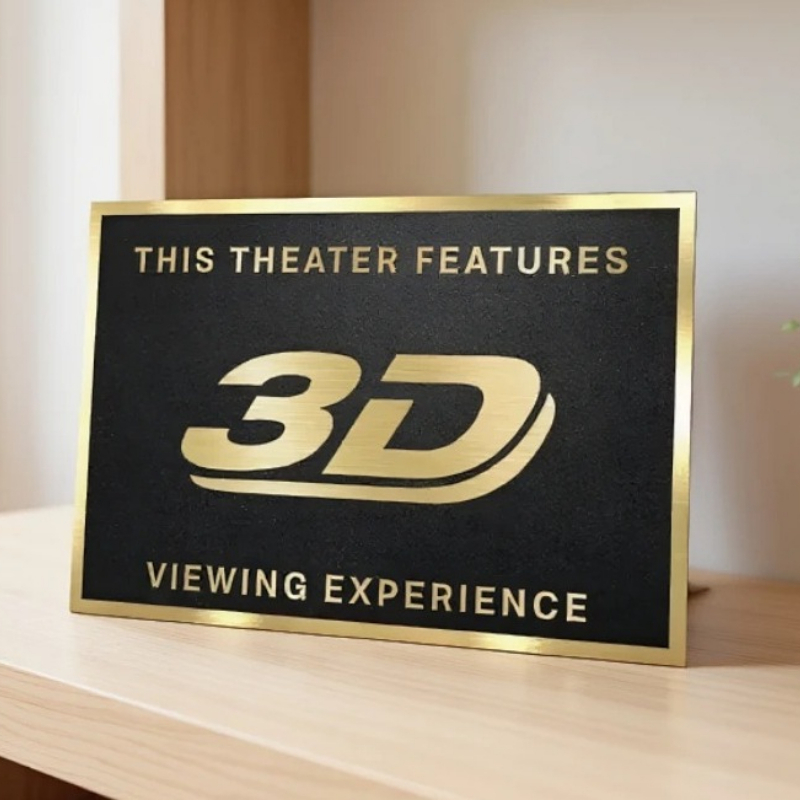 Placa Decorativa Estilo Vintag - Home Cinema Room Accessories avaliação e preço