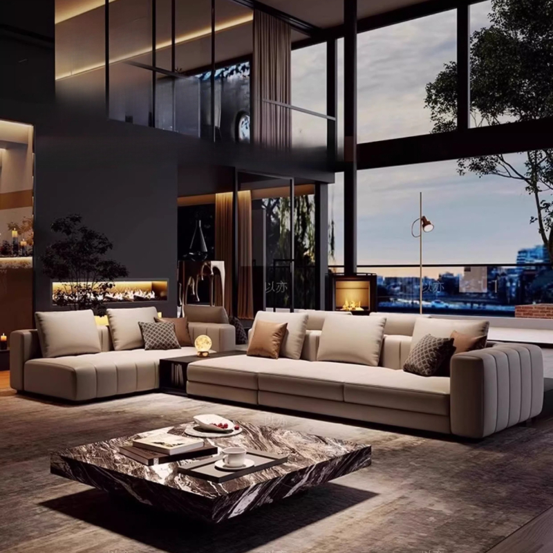 Sofás italianos de couro genuí - Home Cinema Room Accessories avaliação e preço