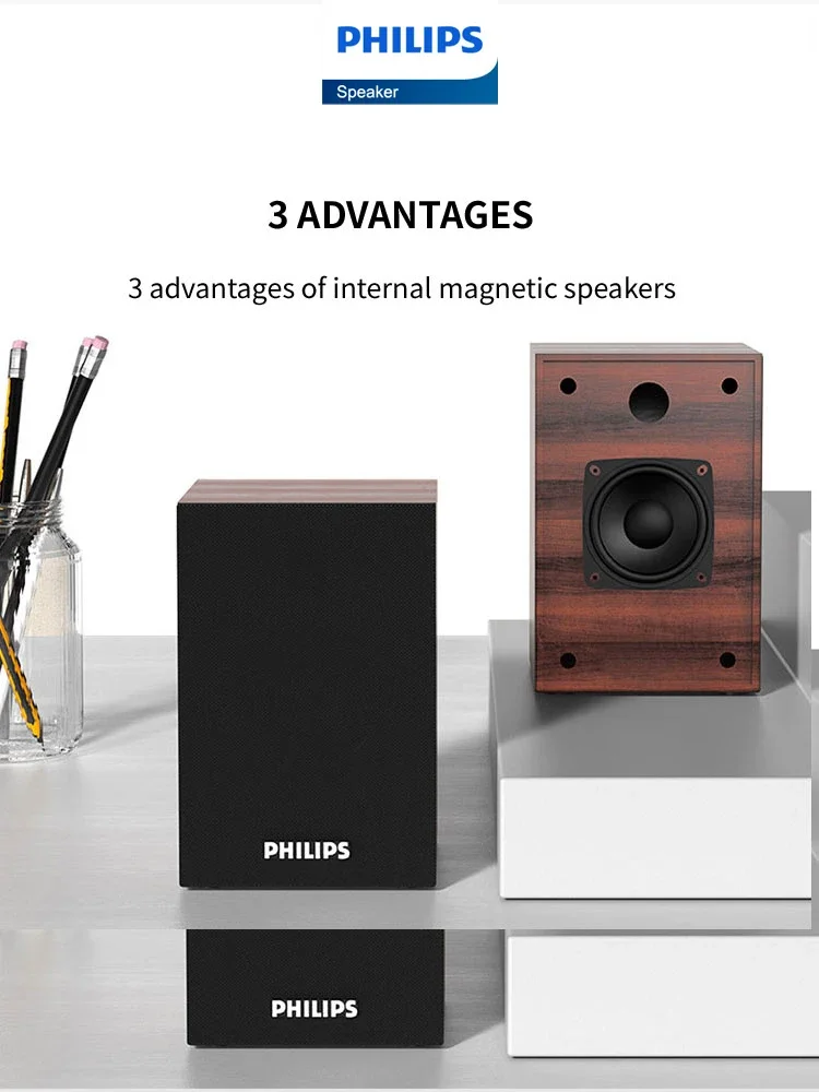 Alto-falante Philips SPA20 Blu - Home Cinema Philips avaliação e preço