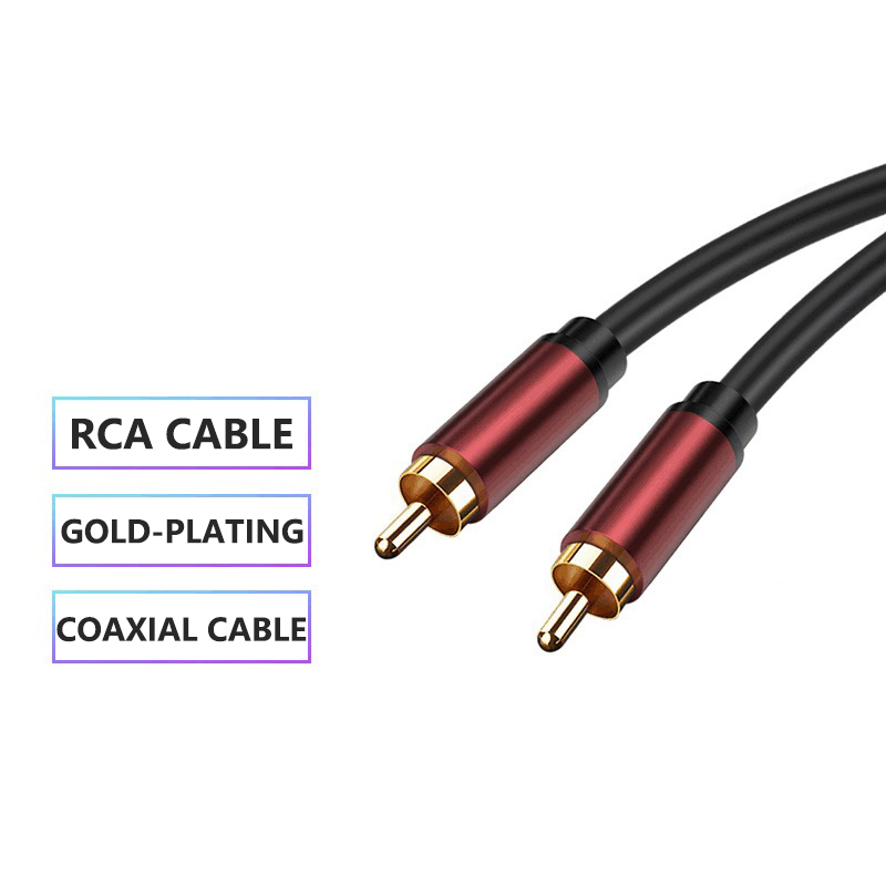 Cabo Coaxial RCA Lotus Fever,  - Home Cinema Subwoofer avaliação e preço