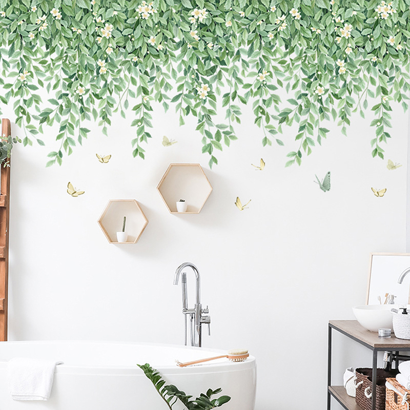 Nordic Fresh Plant Adesivos De - Home Cinema Wallpaper avaliação e preço