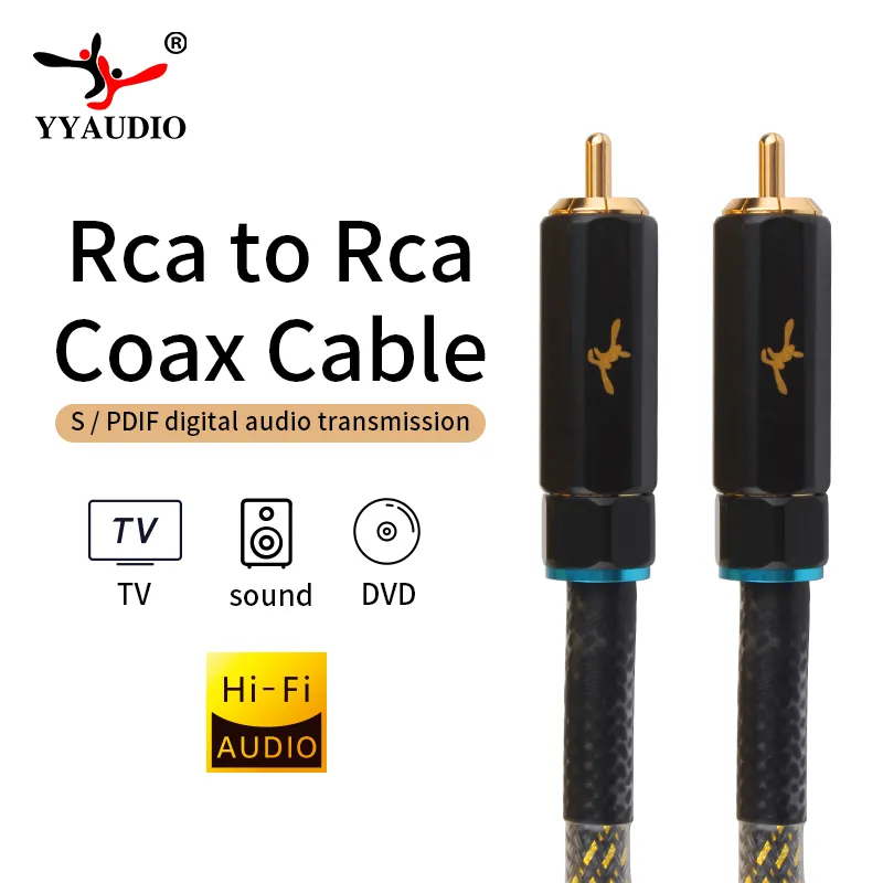 Digital cabo de áudio coaxial, - Home Cinema Subwoofer avaliação e preço