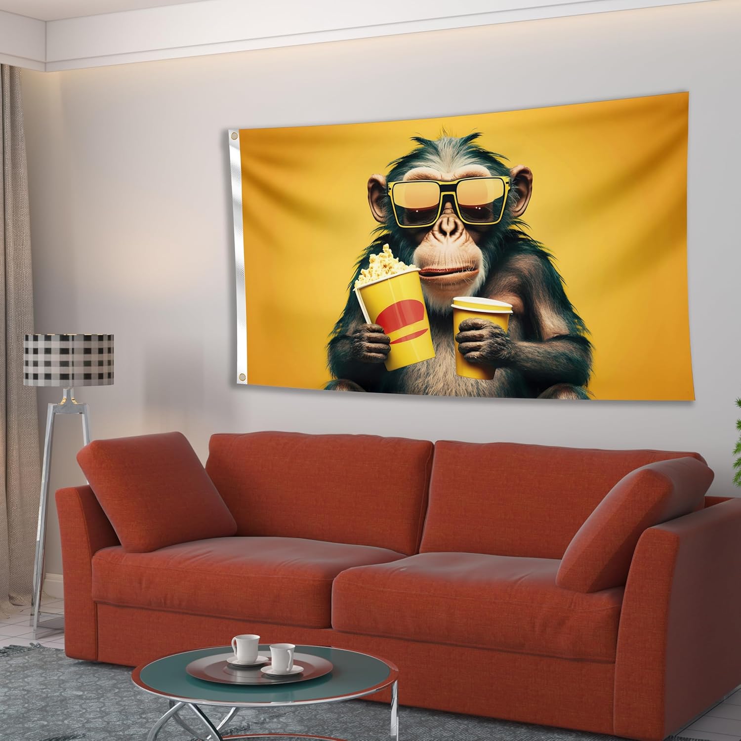 Banner de Parede Decorativo En - Home Cinema Night avaliação e preço