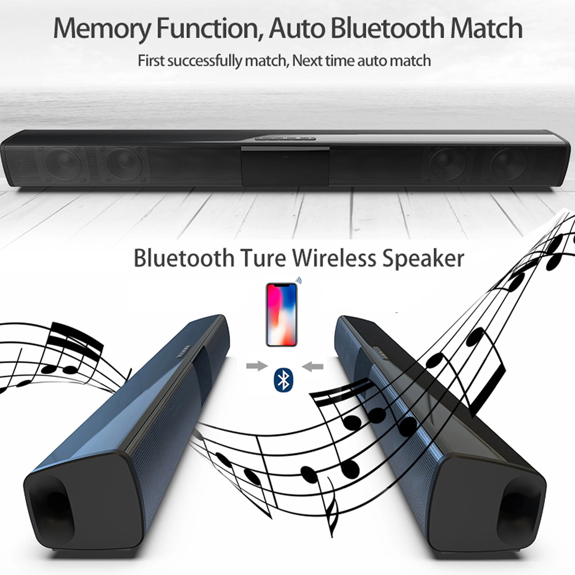 Barra de som de alta potência  - Home Cinema Subwoofer avaliação e preço