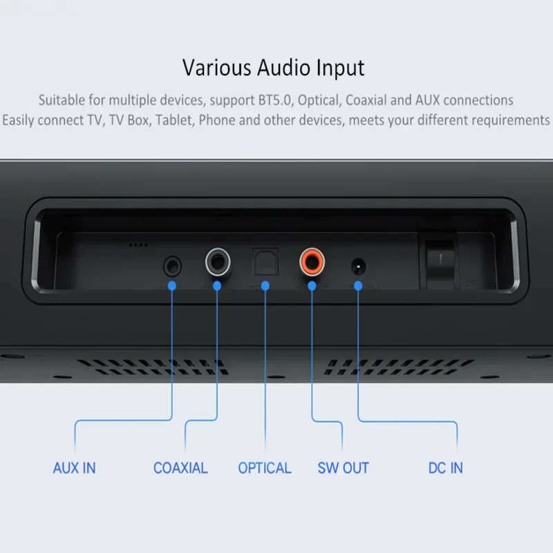 Para xiaomi tv soundbar cinema - Home Cinema Subwoofer avaliação e preço