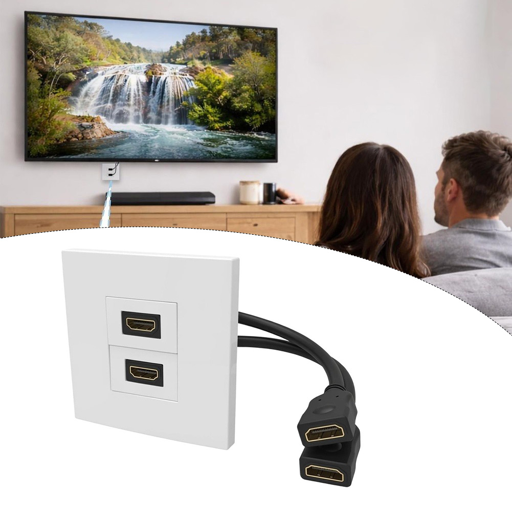 Placa de Parede com Duas Porta - Home Cinema Gaming avaliação e preço