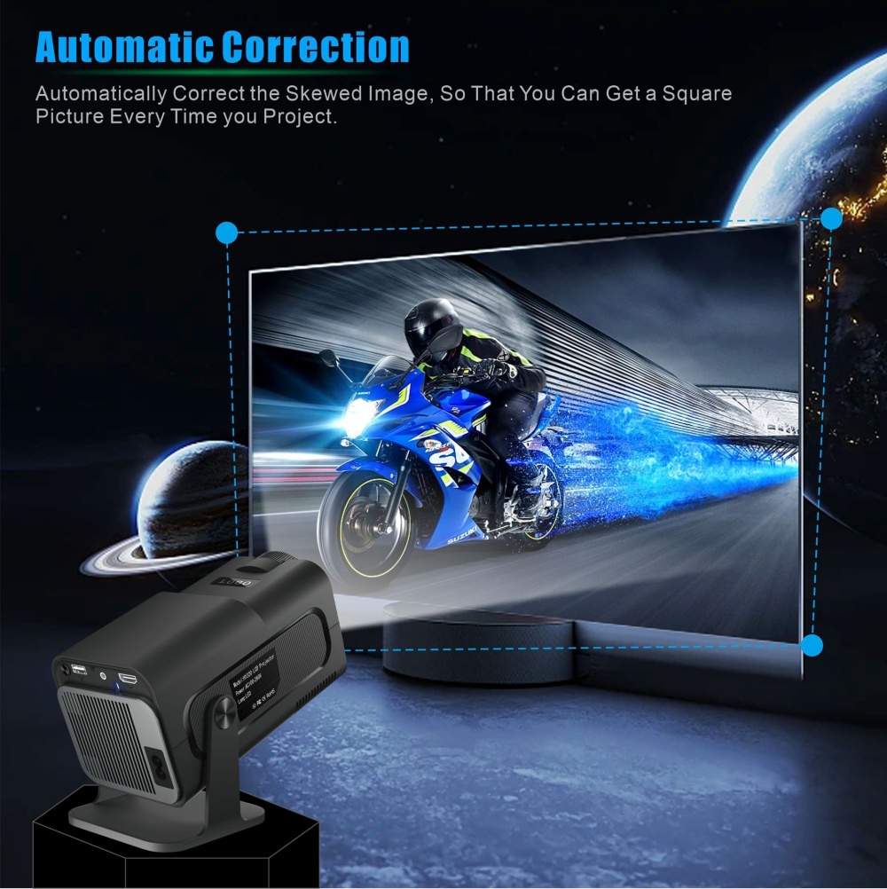 Mini projetor portátil recente - Home Cinema Gadgets avaliação e preço