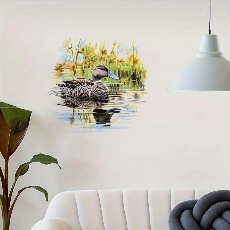 Natação colorida Duck Wall Sti - Home Cinema Wallpaper avaliação e preço