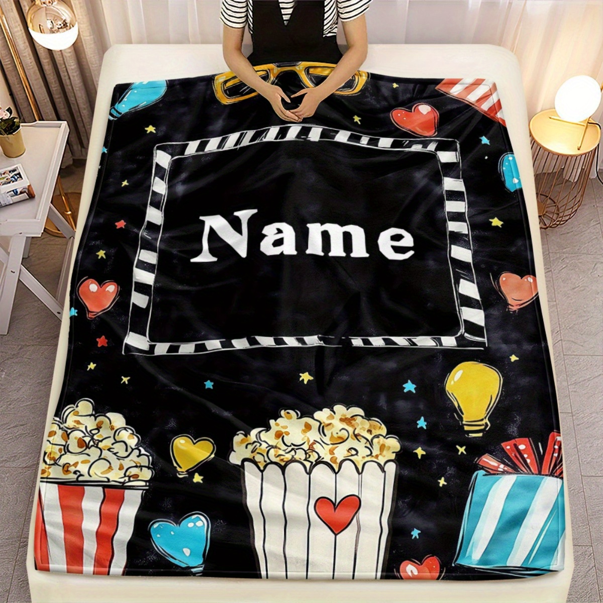 Cobertor Personalizado para No - Home Cinema Night avaliação e preço
