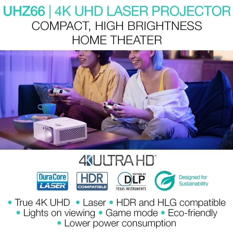 Projetor de Cinema em Casa Opt - Home Cinema Gaming avaliação e preço