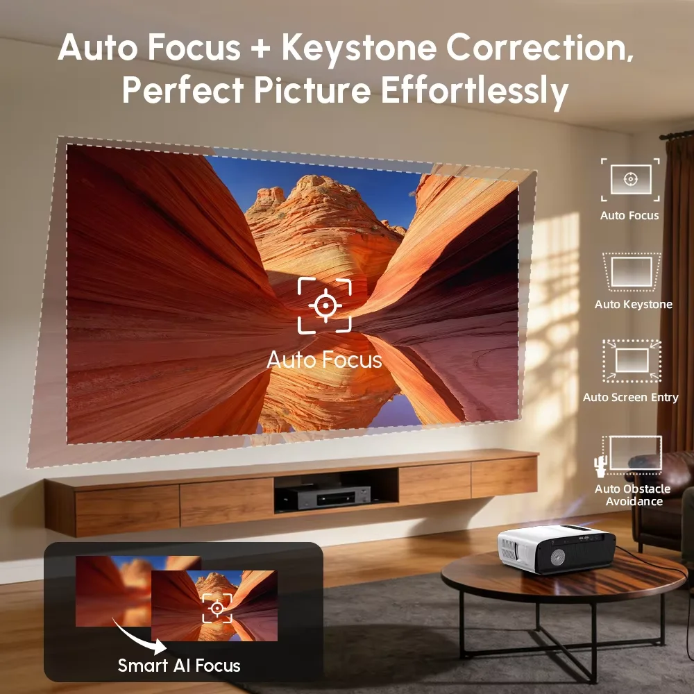 Projetor NewA9S 4k com Foco Au - Home Cinema Night avaliação e preço